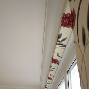 a great finish new coving and wallpaper