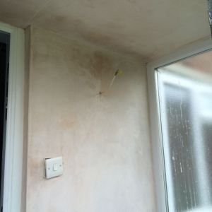 Porch-new-plastered-walls
