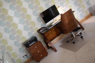 Desk in lounge Bishopstoke Manor