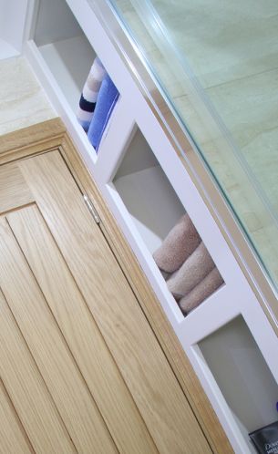 Bathroom storage Bishopstoke Manor