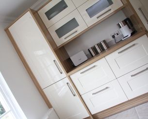 Kitchen new cabinets Bishopstoke Manor